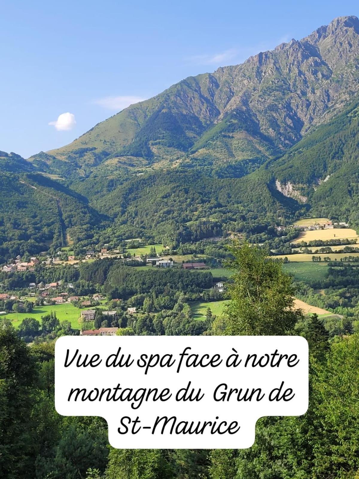Saint-Jacques-en-Valgodemard Les Clarines Perceneige - Chambre D'Hotes Vue Sur Montagne & Spa מראה חיצוני תמונה